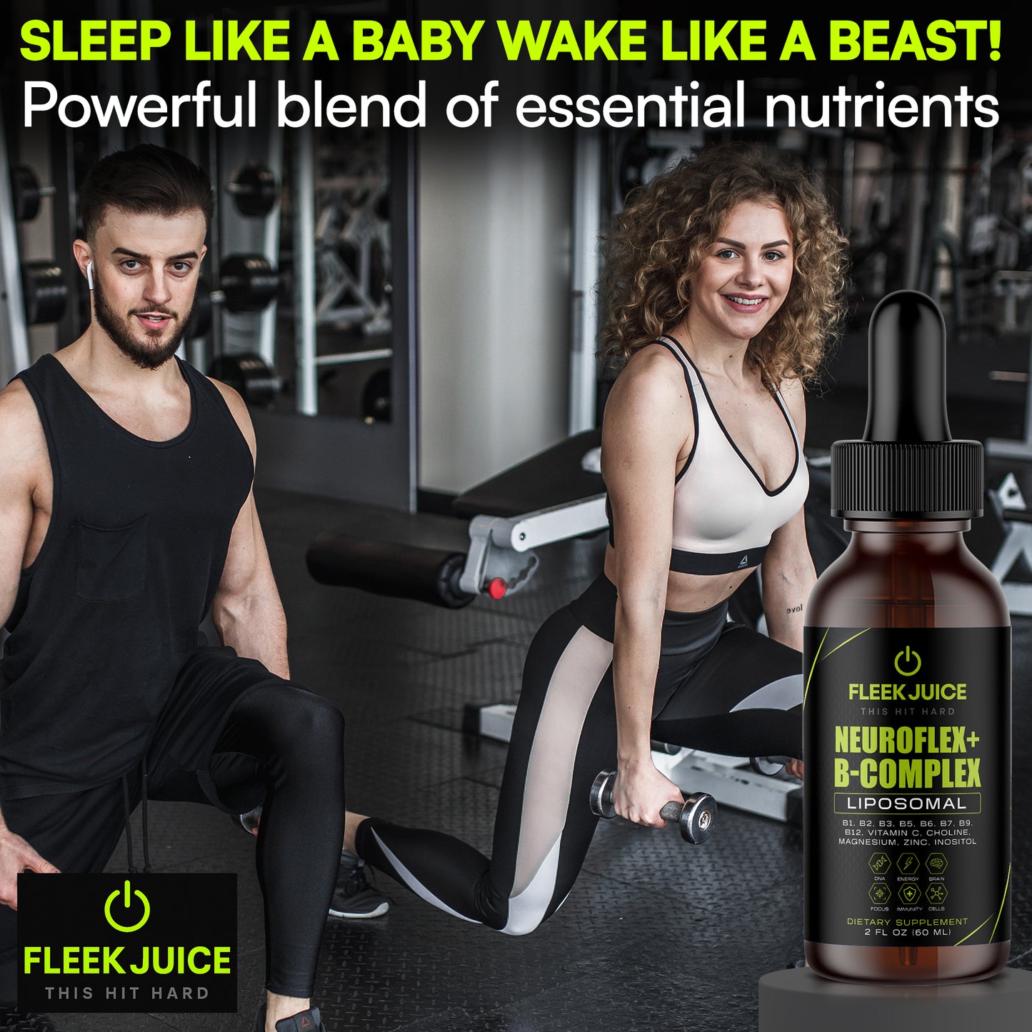 Fleek Juice™ Liposomal NeuroFlex+ B-Complex |